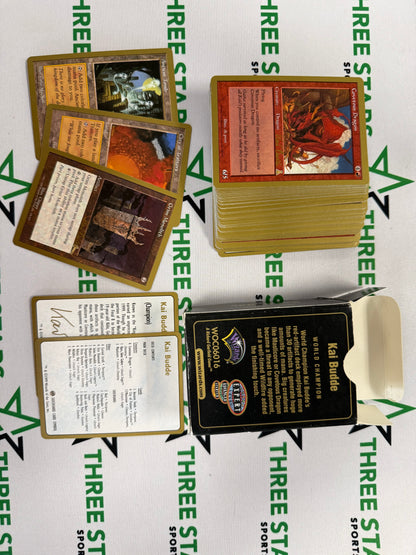 Magic The Gathering World Championship Deck: 1999 Yokohama - Kai Budde