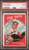 Yogi Berra 1959 Topps #180 PSA 4 Vg-Ex 2233