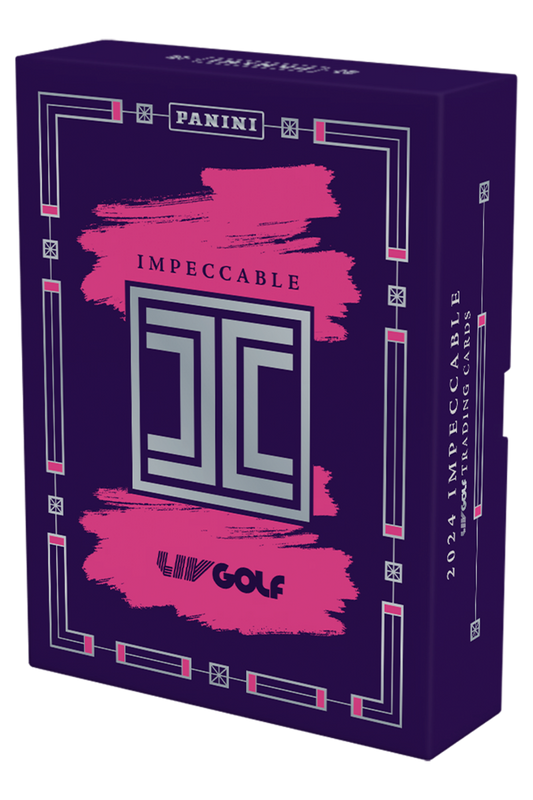 2024 Panini Impeccable LIV Golf Hobby Box - 3 Box Case
