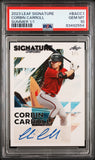 Corbin Carroll 2023 Leaf Signature Summer 1/1 Autograph PSA 10 Gem Mint