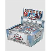 2025-26 Topps Chrome UEFA Club Competitions Soccer Jumbo Hobby Box