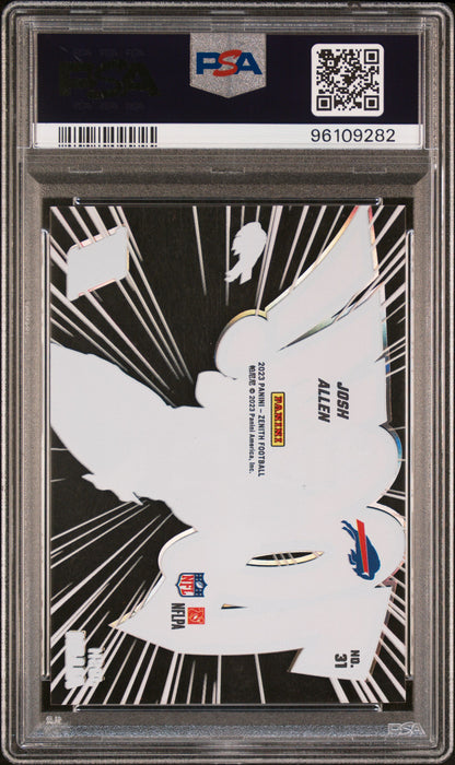 Josh Allen 2023 Panini Zenith Zoom! PSA 9 Mint