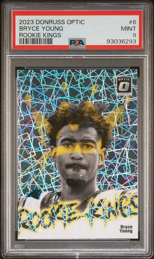 Bryce Young 2023 Donruss Optic Rookie Kings PSA 9 Mint