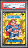 Clark Can't 2022 Topps Garbage Pail Kids Sapphire Yellow #76/99 PSA 10 Gem Mint