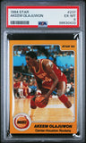 Akeem Olajuwon 1984 Star Rookie #237 PSA 6 Ex-Mint