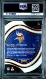 Justin Jefferson 2020 Panini Select Rookie #361 Die-Cut Tie-Dye #13/225 PSA 10 Gem Mint