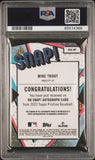 Mike Trout 2023 Topps Pristine Oh Snap Auto PSA 10 Auto 10