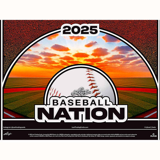 2025 Leaf Baseball Nation Jumbo Box