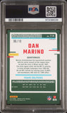 Dan Marino 2023 Donruss Optic #114 Gold #6/10 PSA 10 Gem Mint