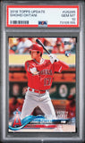 Shohei Ohtani 2018 Topps Update #US285 PSA 10 Gem Mint 5155