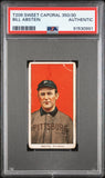 Bill Abstein 1909-11 T206 Sweet Caporal 350/30 PSA Auth