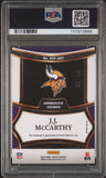 J.J. McCarthy 2024 Panini Select Rookie Signature Auto #231/399 PSA 10 Gem Mint