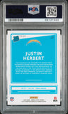 Justin Herbert 2020 Donruss Optic Pink #153 PSA 10 Gem Mint