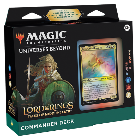 Magic The Gathering The Lord of the Rings Tales of Middle Earth Commander Deck -  Riders of Rohan