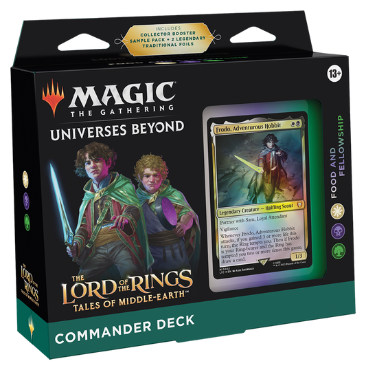 Magic The Gathering The Lord of the Rings Tales of Middle Earth Commander Deck - Food & Fellowship