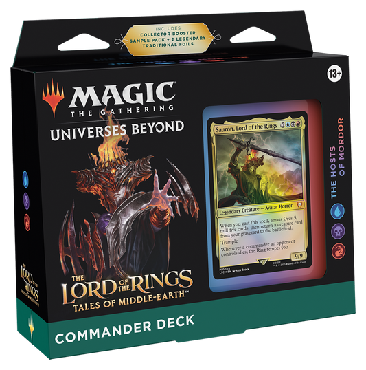 Magic The Gathering The Lord of the Rings Tales of Middle Earth Commander Deck - The Hosts of Mordor