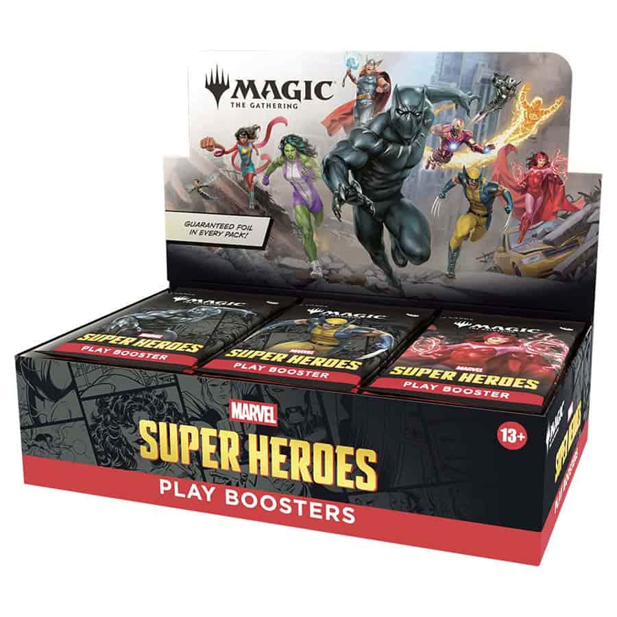 Magic The Gathering Marvel Super Heroes Play Booster Box