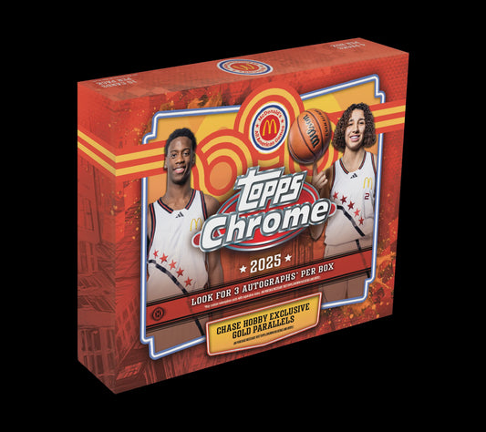 2025 Topps Chrome McDonald's All American Basketball Hobby Box