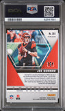 Joe Burrow 2020 Panini Mosaic #261 Reactive Gold PSA 10 Gem Mint