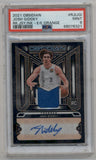 Josh Giddey 2021 Obsidian Electric Etch Orange Auto #8/25 PSA 9 Mint