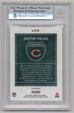 Justin Fields 2021 Donruss Optic Downtown BGS 9 Mint