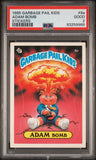 Adam Bomb 1985 Topps Garbage Pail Kids Stickers #2 PSA 2 Good