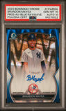 Brandon Mayea 2023 Bowman Chrome Blue Raywave Auto #89/150 PSA 10 Auto 10