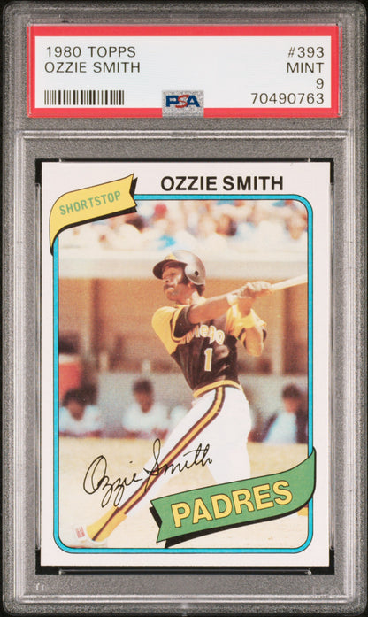 Ozzie Smith 1980 Topps #393 PSA 9 Mint