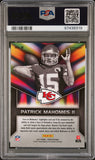 Patrick Mahomes 2017 Panini Prizm Instant Impact PSA 9 Mint