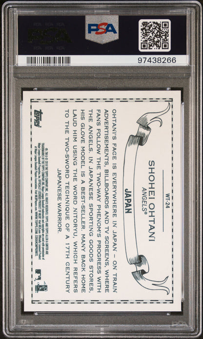 Shohei Ohtani 2018 Topps Allen and Ginter World Talent PSA 10 Gem Mint