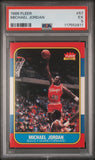 Michael Jordan 1986 Fleer Rookie #57 PSA 5 Ex
