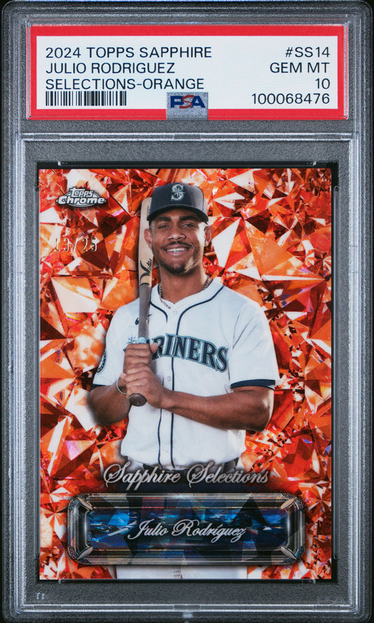 Elly de la Cruz 2024 Topps Chrome Cosmic Planetary Pursuit The Sun PSA 10 Gem Mint