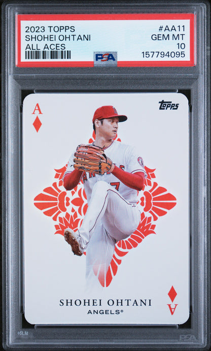 Shohei Ohtani 2023 Topps All Aces PSA 9 Mint 4095