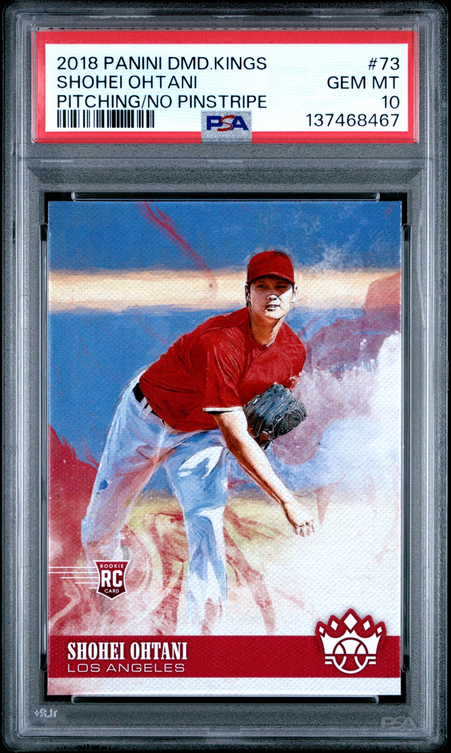 Shohei Ohtani 2018 Diamond Kings Rookie #73 PSA 10 Gem Mint 8467