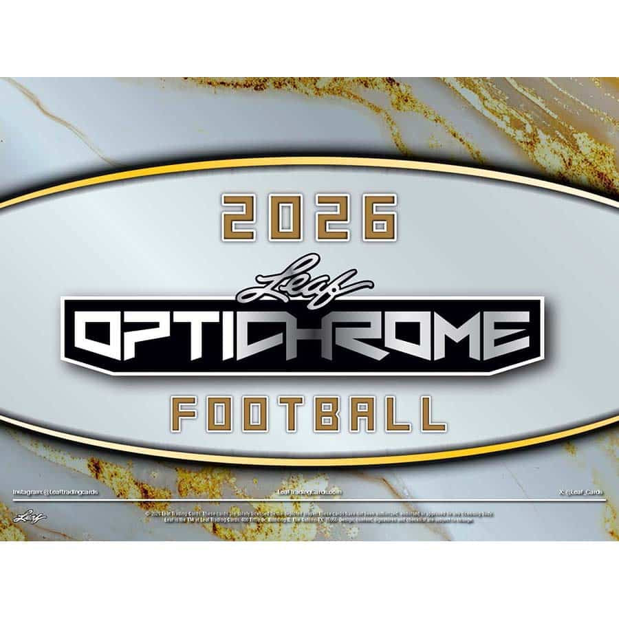 2026 Leaf Optichrome Football Hobby Box