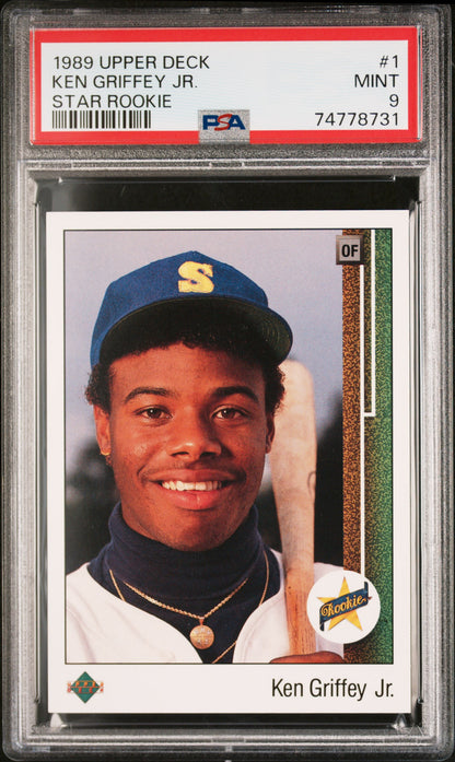 Ken Griffey Jr. 1989 Upper Deck #1 PSA 9 Mint 8731