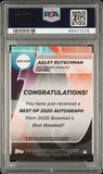 Adley Rutschman 2020 Bowmans Best Auto PSA 10 Auto 10