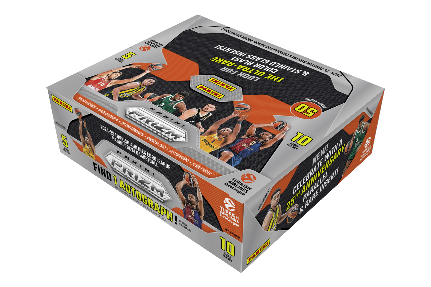 2024-25 Panini Donruss Euroleague Basketball Hobby Box