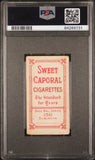 Red Kleinow 1909-11 T206 Sweet Caporal 150/30 N.Y., With Bat PSA 2 Good MK