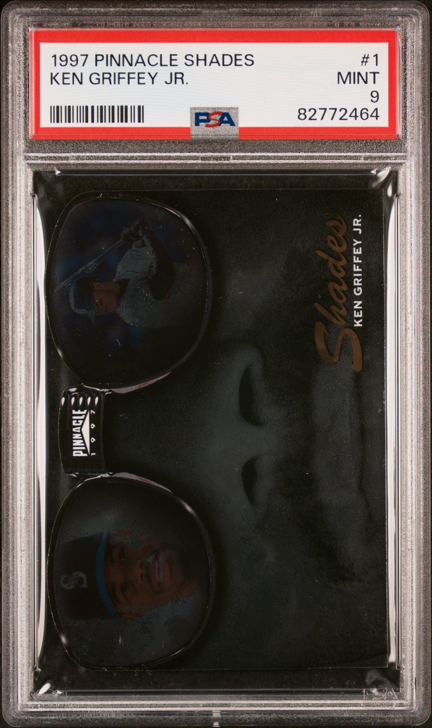 Ken Griffey Jr. 1997 Pinnacle Shades PSA 9 Mint