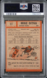 Mike Ditka 1962 Topps #17 PSA 3 Very Good