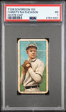 Christy Mathewson White Cap 1909-11 T206 Soverign 150 PSA 1 Poor