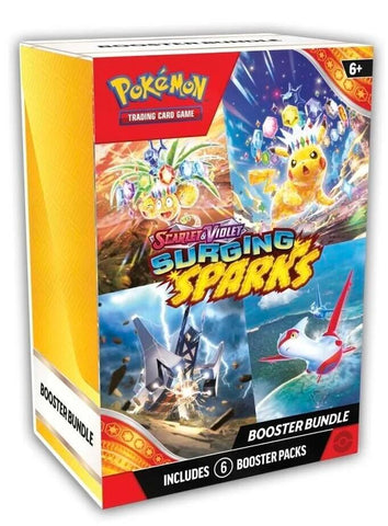 Pokemon Scarlet and Violet Surging Sparks Booster Bundle