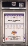 Magic Johnson 2023 Contenders Optic 1985 Tribute Autograph PSA 9 Mint