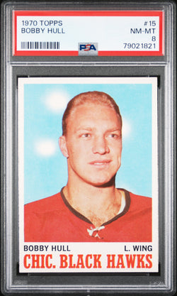 Bobby Hull 1970 Topps #15 PSA 8 Nm-Mint