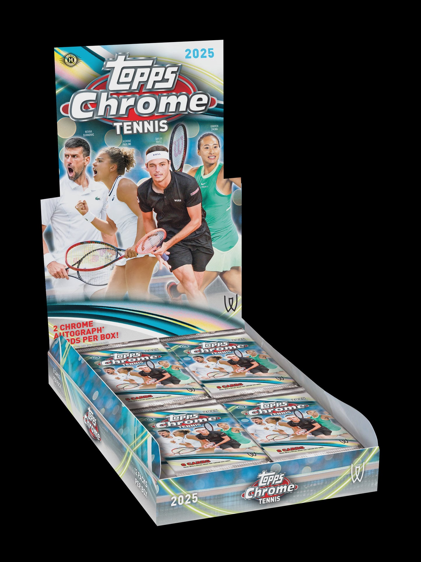 2025 Topps Chrome Tennis Hobby Box