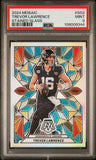 Trevor Lawrece 2024 Panini Mosaic Stained Glass #SG2 PSA 9 Mint
