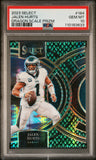 Jalen Hurts 2023 Panini Select Dragon Scale Prizm #67/70 PSA 10 Gem Mint