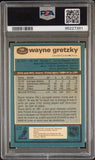 Wayne Gretzky 1981 O-Pee-Chee #106 Autograph PSA 7 Auto 7