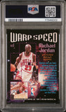 Michael Jordan 1995-96 Stadium Club #WS1 Warp Speed PSA 8 Near Mint-Mint 6002